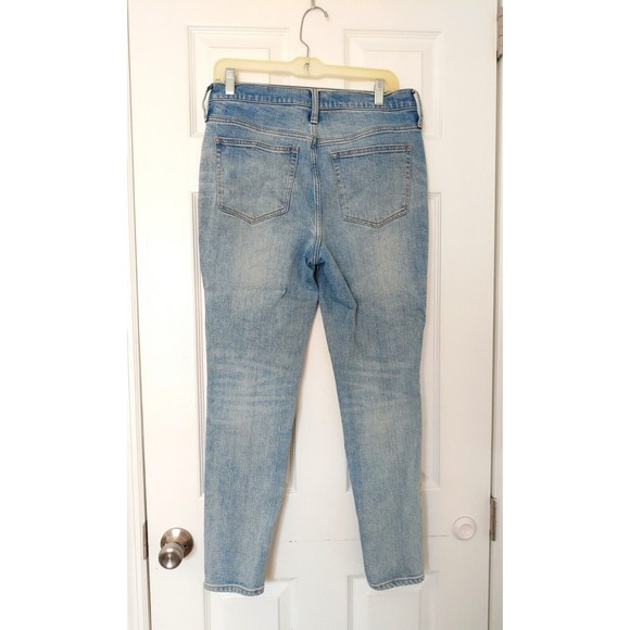 JCrew Denim Toothpick 9 Women's Light Blue Jeans 29 ankle - Picture 7 of 8